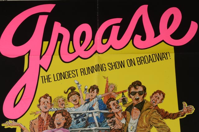 Original Vintage "Grease" Poster