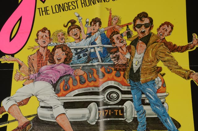 Original Vintage "Grease" Poster
