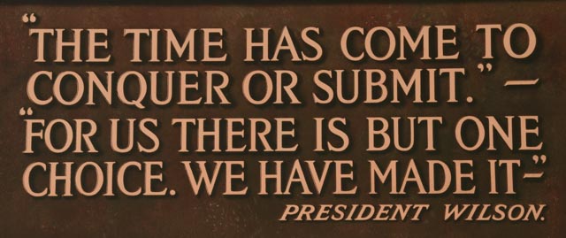 Original 1917 World War I Poster "Buy a Bond of the 2nd Liberty Loan and Help Win the War"