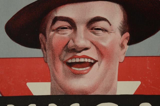 Original World War I Poster "Clean Over: A Trench is No Place Like Home but the YMCA is the Next Best Thing"