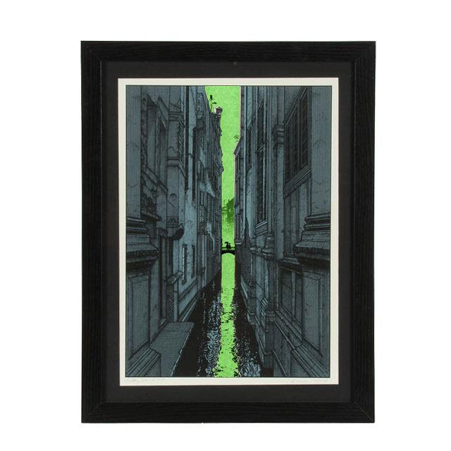 Dan McCarthy Signed Limited Edition Artist's Proof Serigraph "Letting Go"