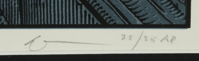 Dan McCarthy Signed Limited Edition Artist's Proof Serigraph "Letting Go"