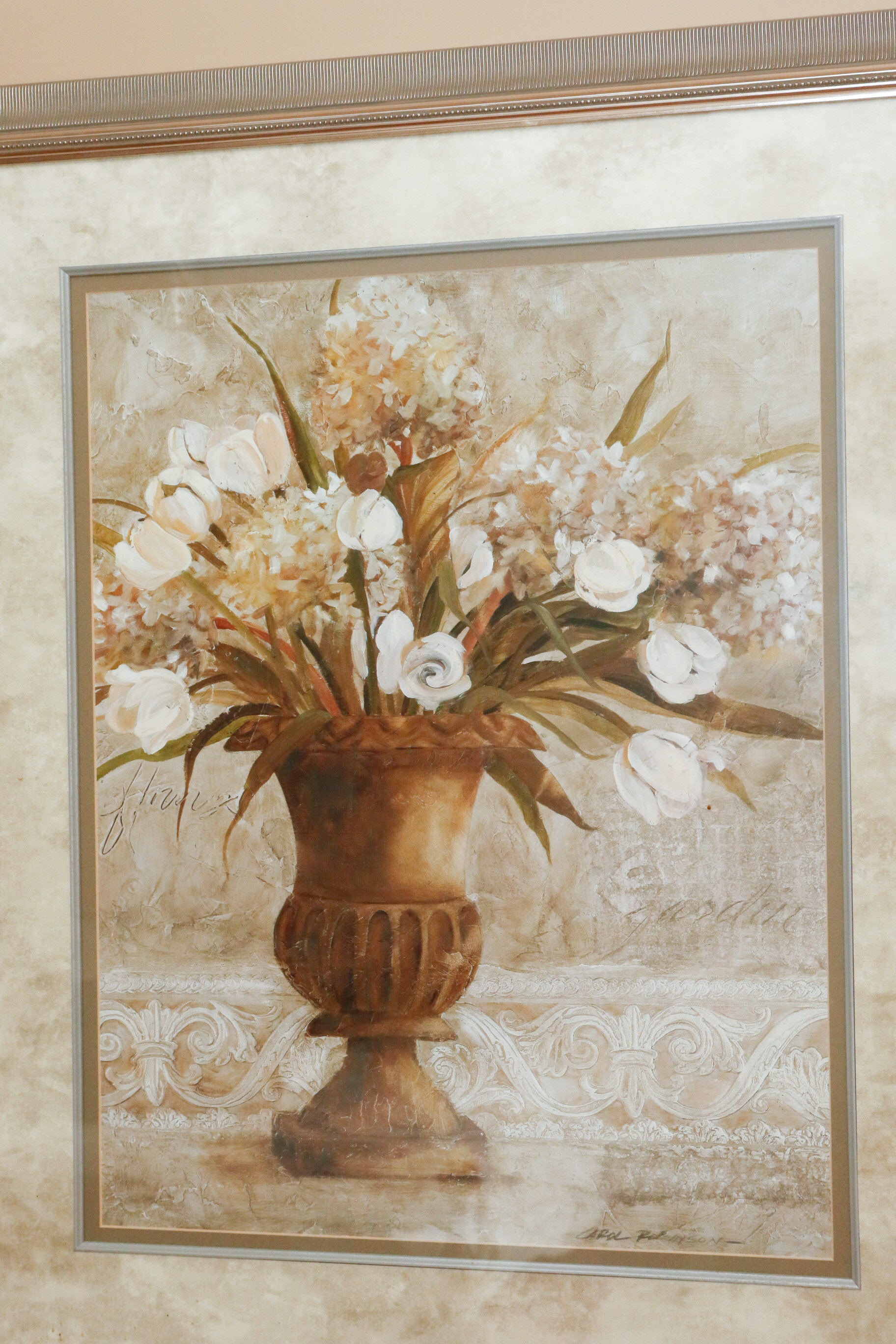 Large Framed Art Print by Carol Robinson