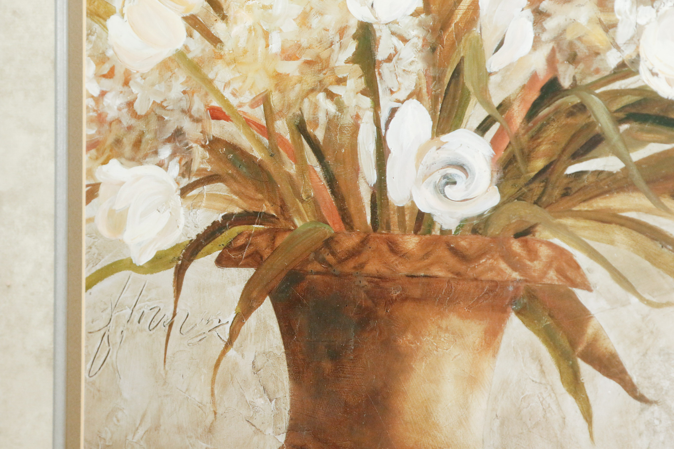 Large Framed Art Print by Carol Robinson