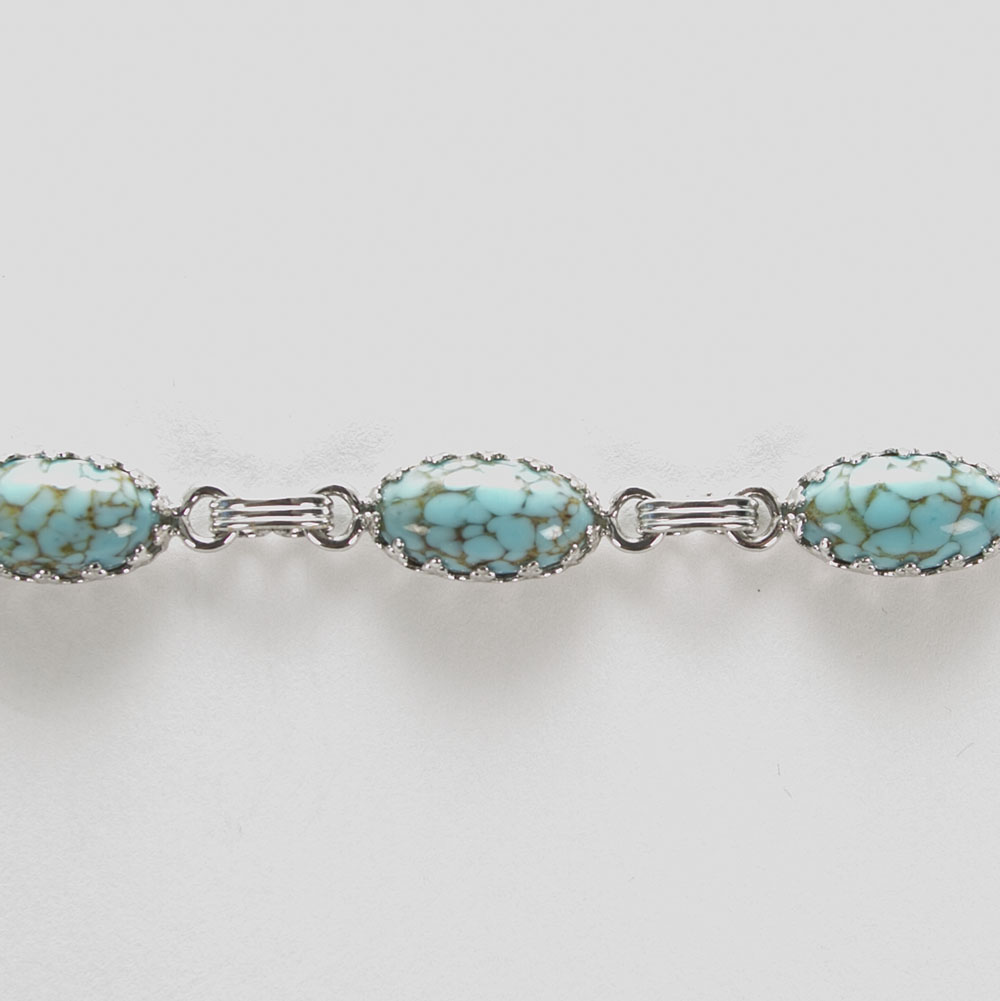 Turquoise and Sterling Bracelet