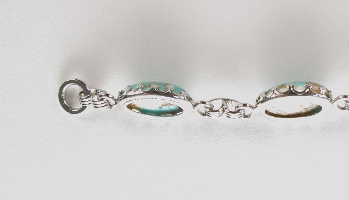Turquoise and Sterling Bracelet