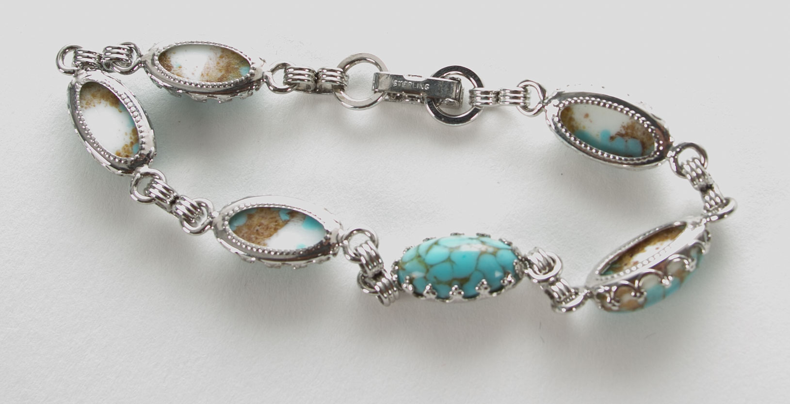 Turquoise and Sterling Bracelet