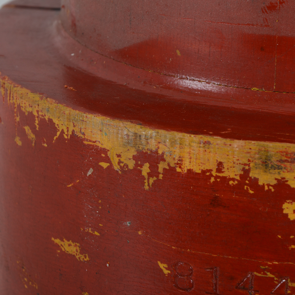 Painted Wooden Industrial Mold