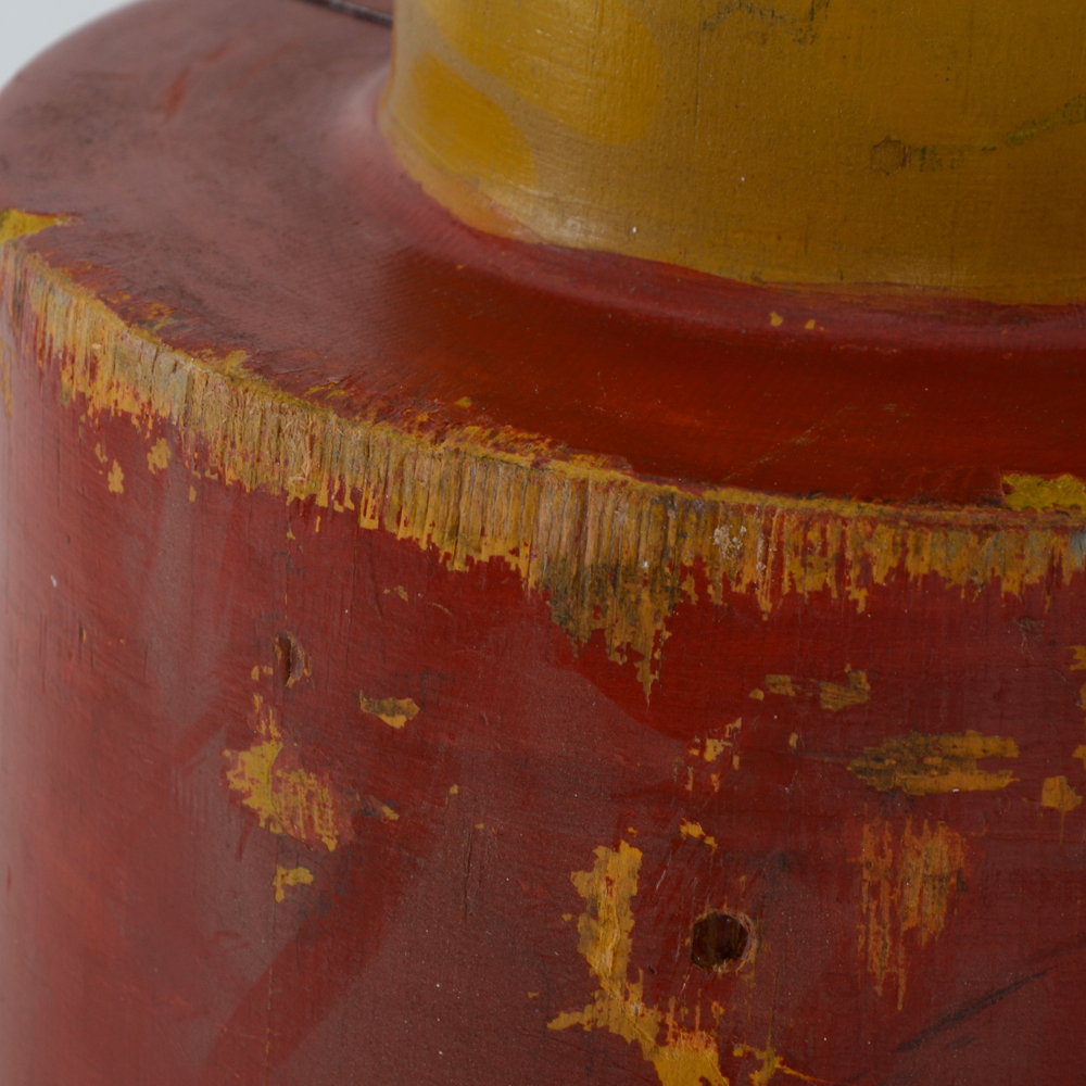 Painted Wooden Industrial Mold