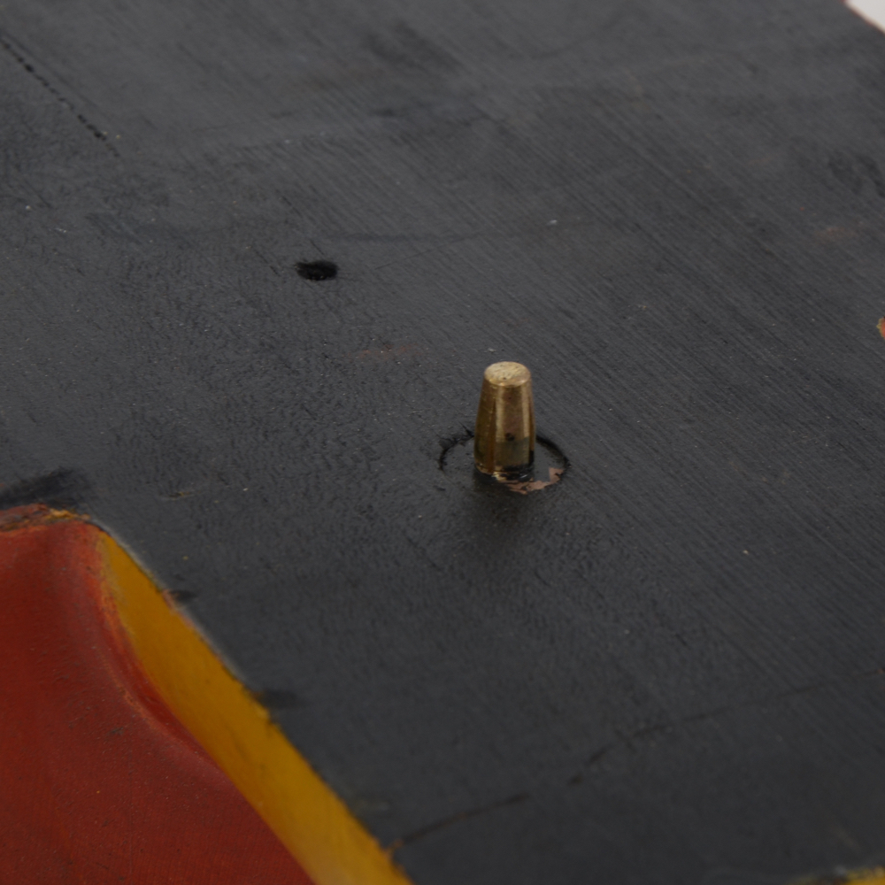 Painted Wooden Industrial Mold