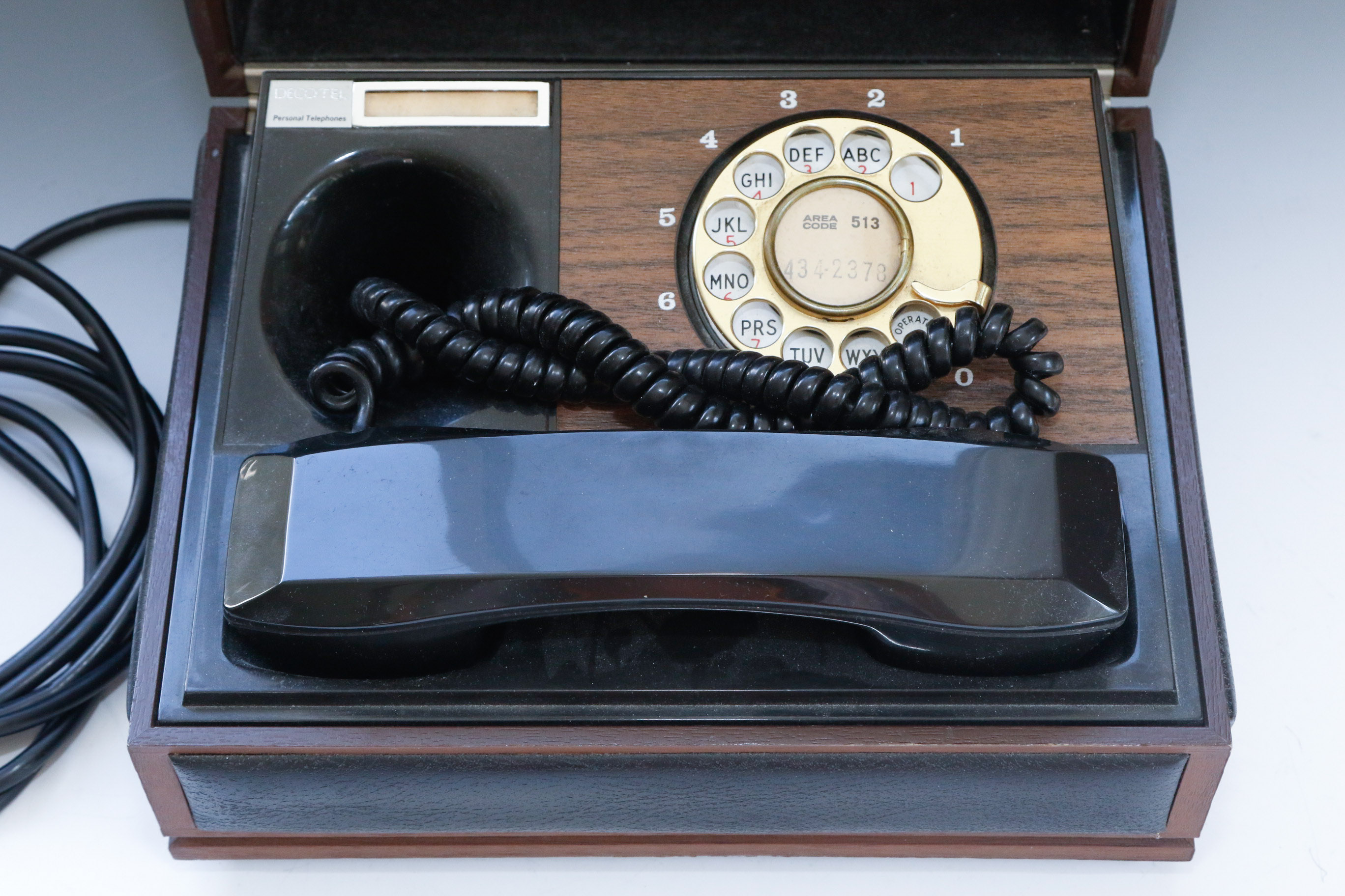 Vintage Deco-Tel Personal Telephone