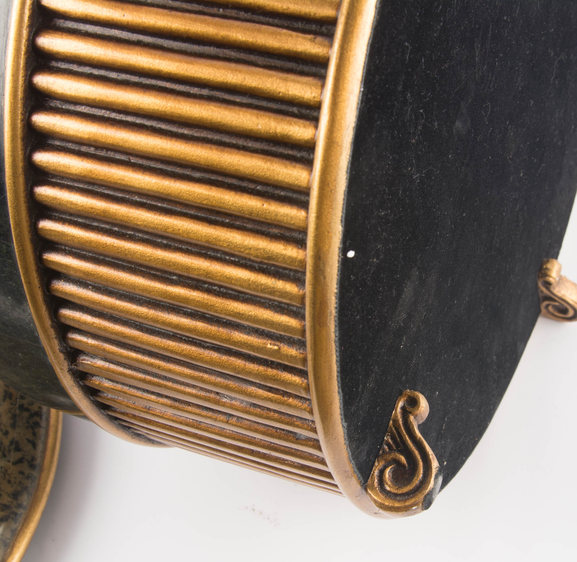 Large Art Deco Inspired Round Box