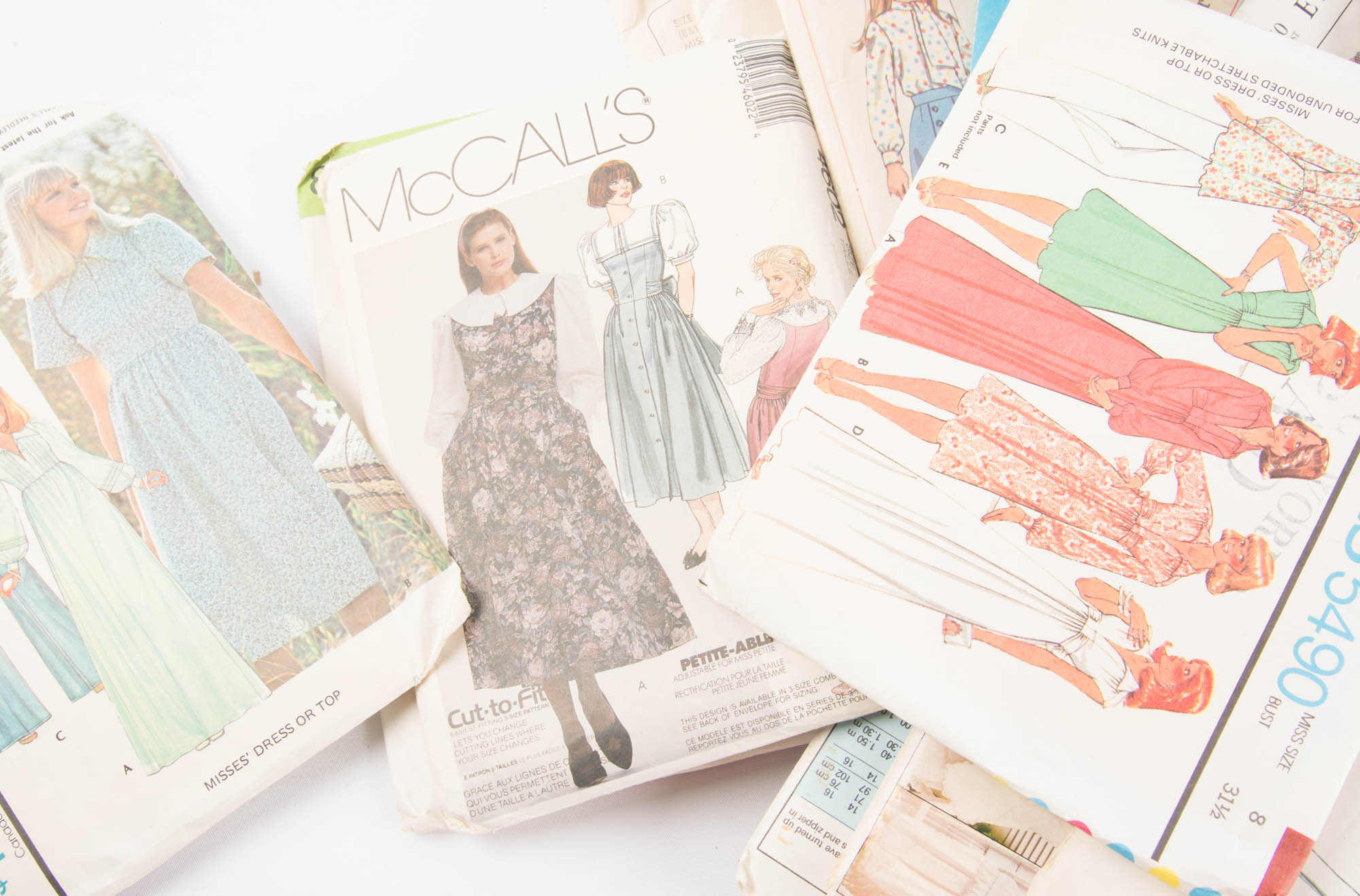 Vintage Women's and Girls Sewing Pattern Collection