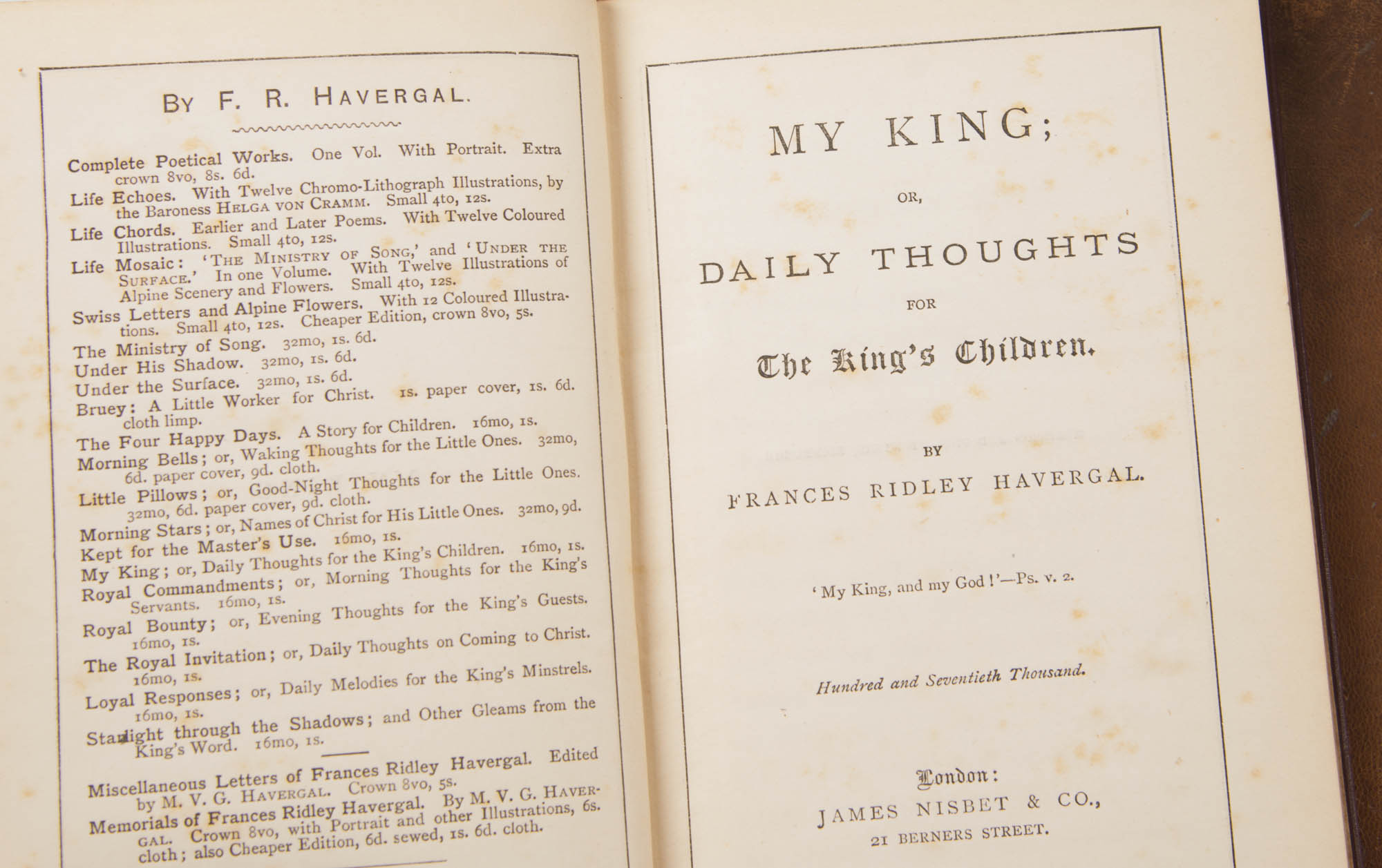 Vintage and Antique British Religious Books