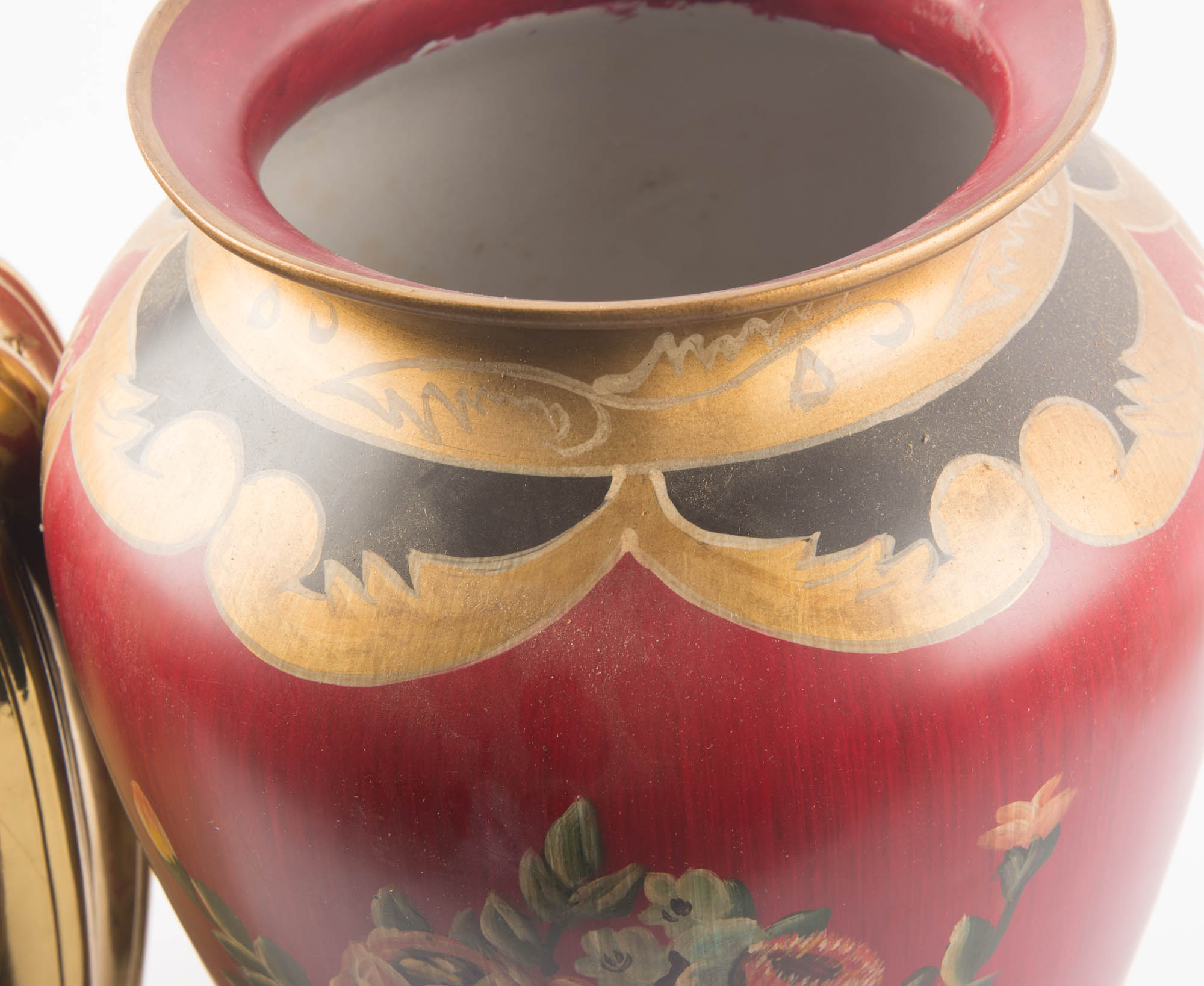 Pair of Large Ceramic Vases