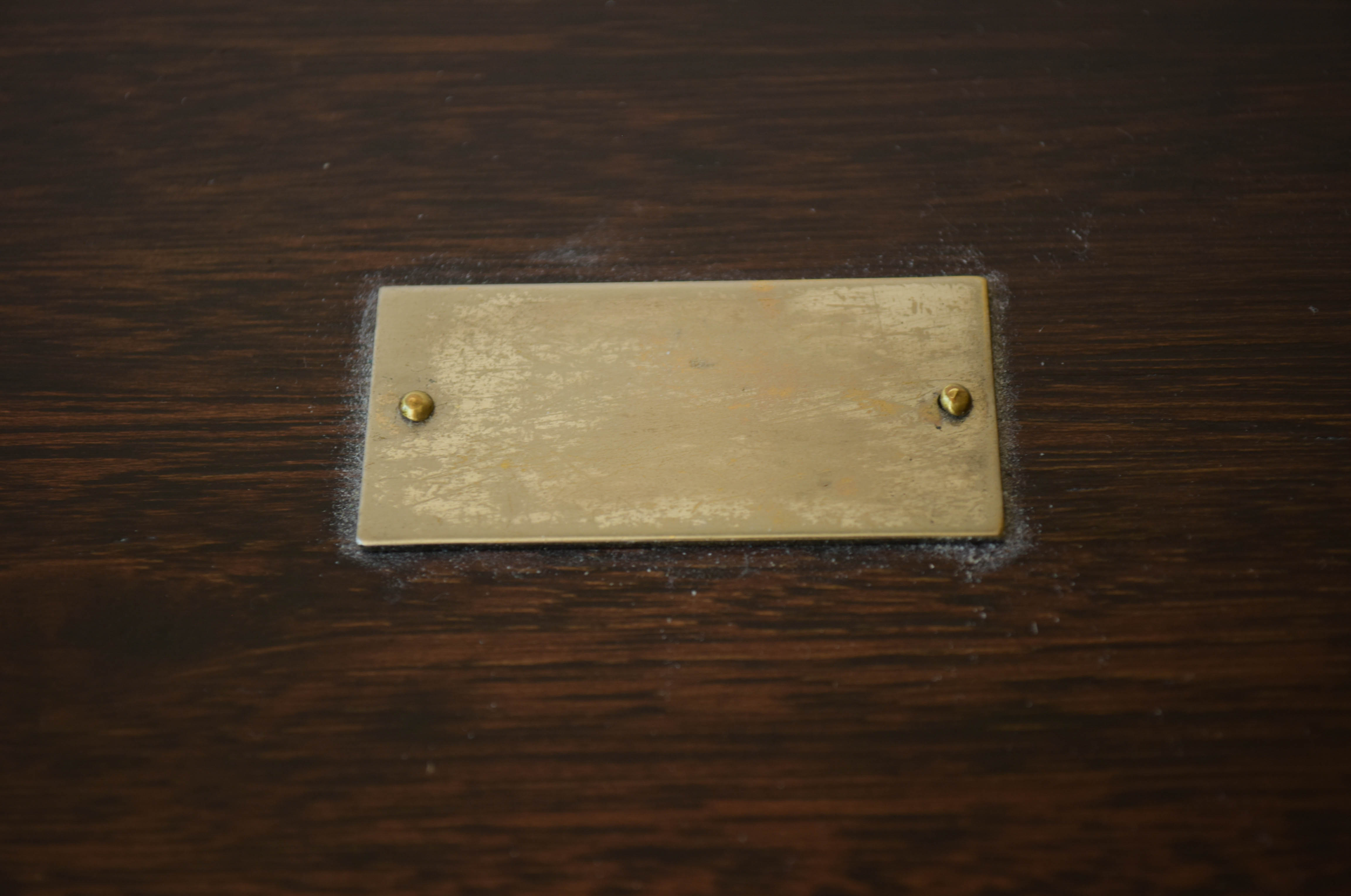 Vintage Wood Jewelry Box with Silvered Interior