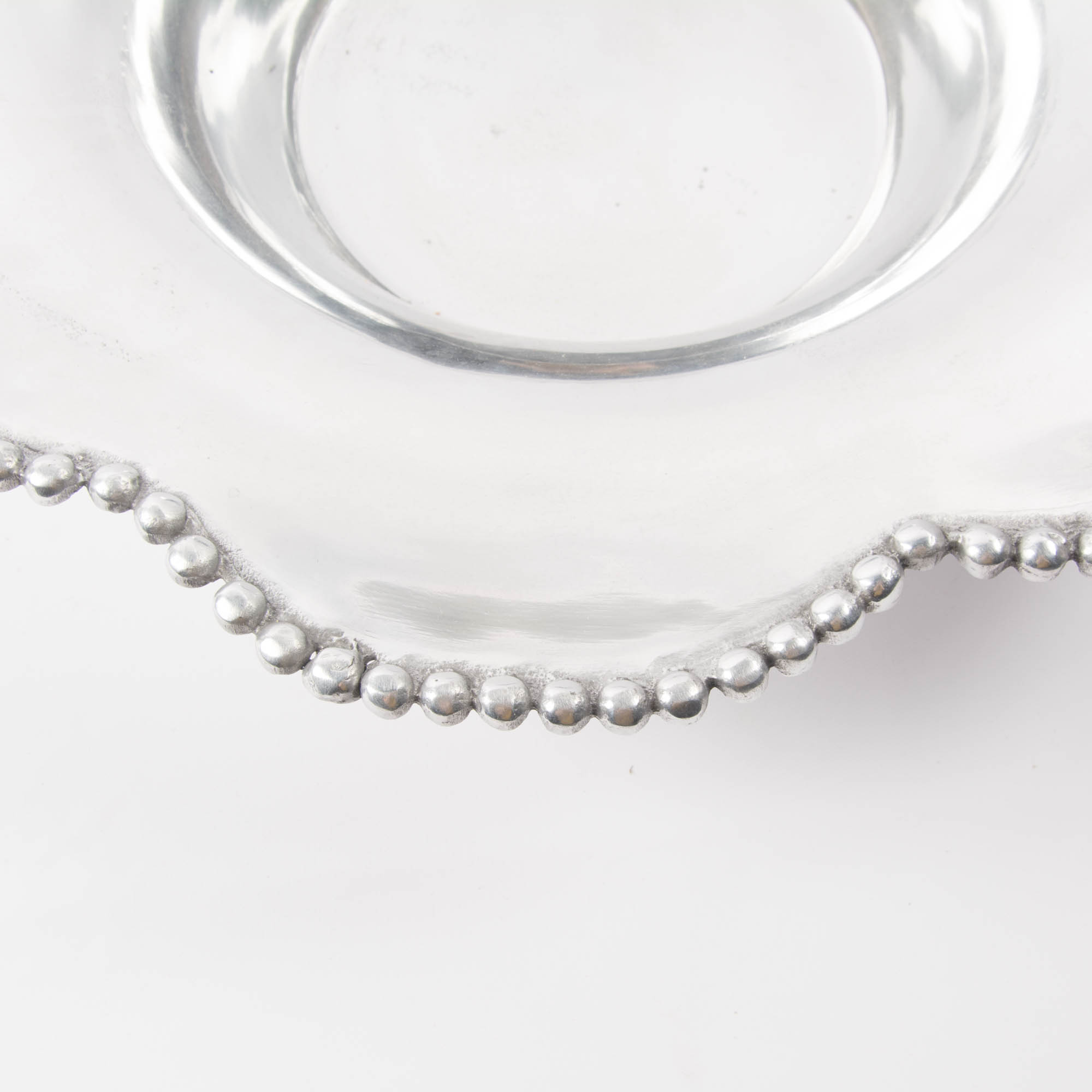 Decorative Aluminum Serving Bowl