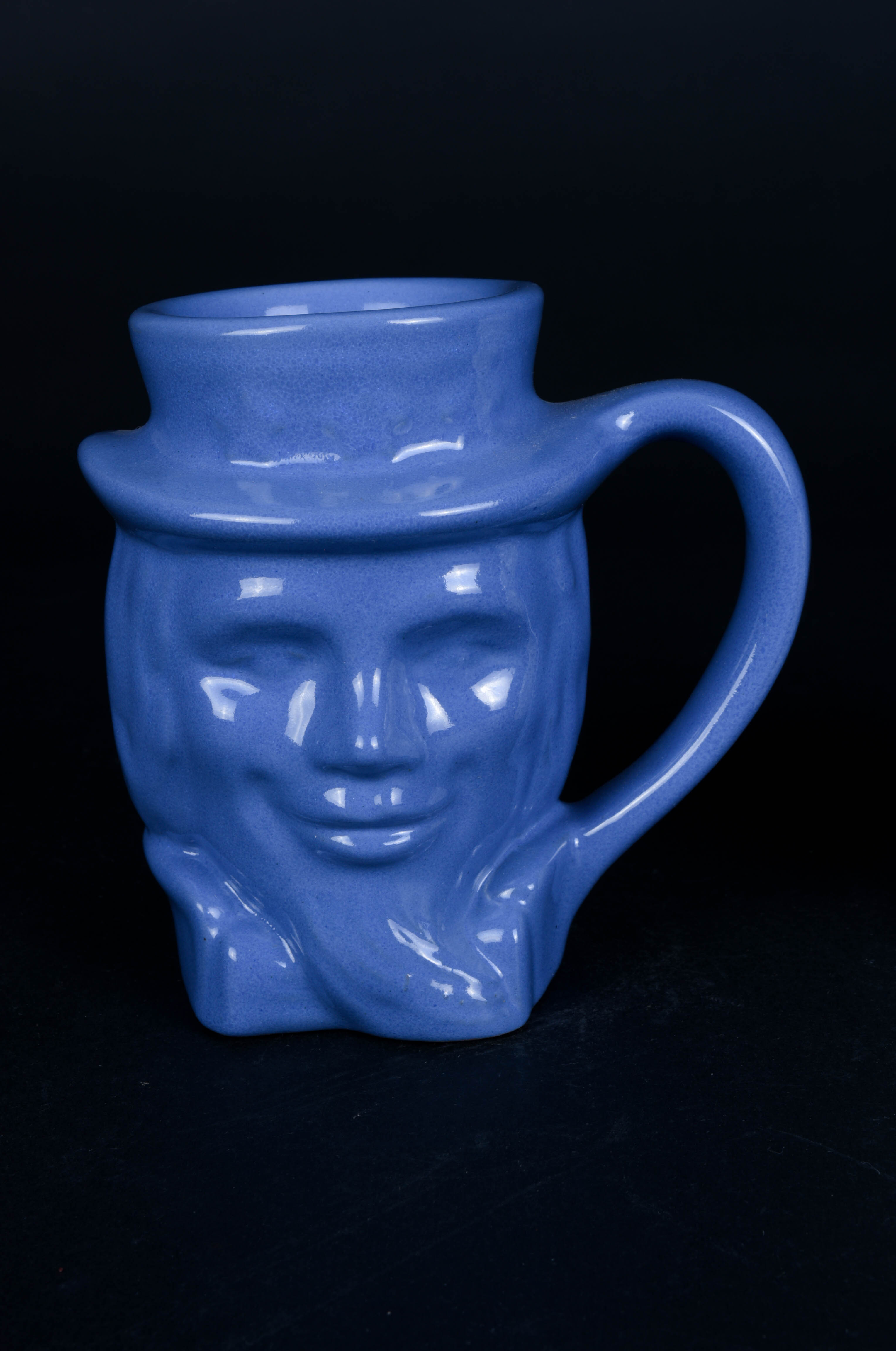 Pair of Frankoma Pottery Bi-Centennial Uncle Sam Mugs