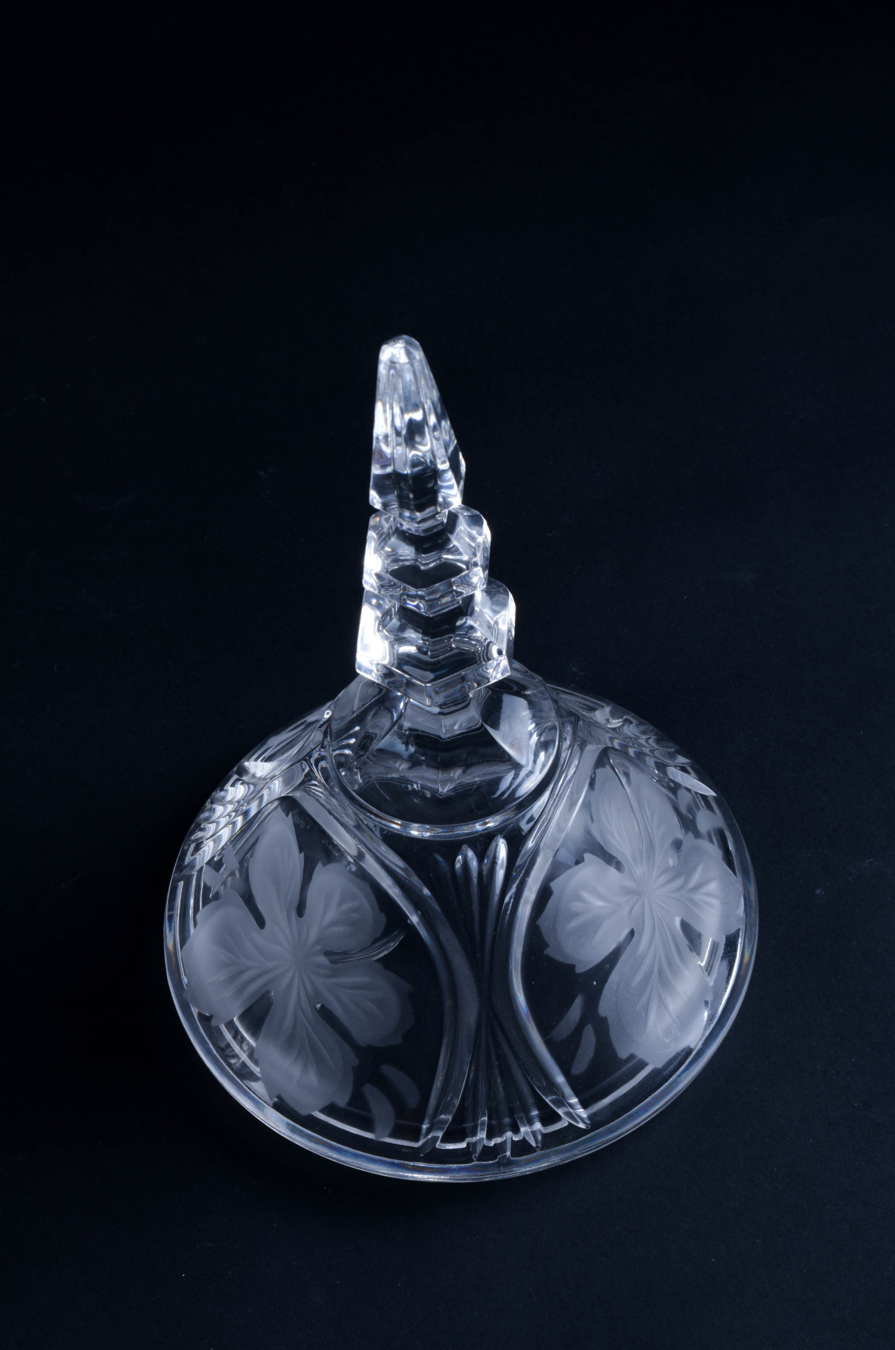 Crystal Lidded Candy Jar