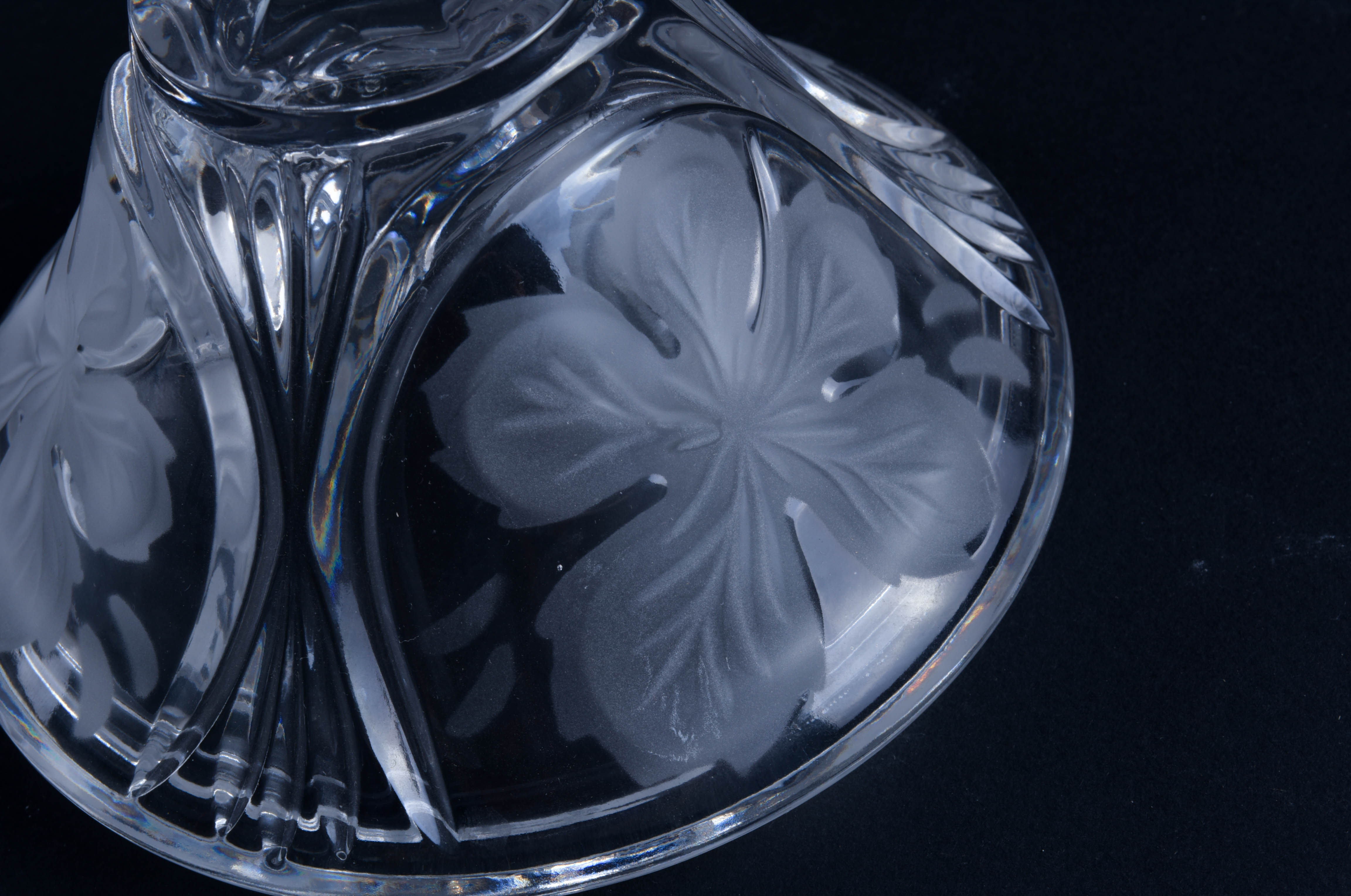 Crystal Lidded Candy Jar