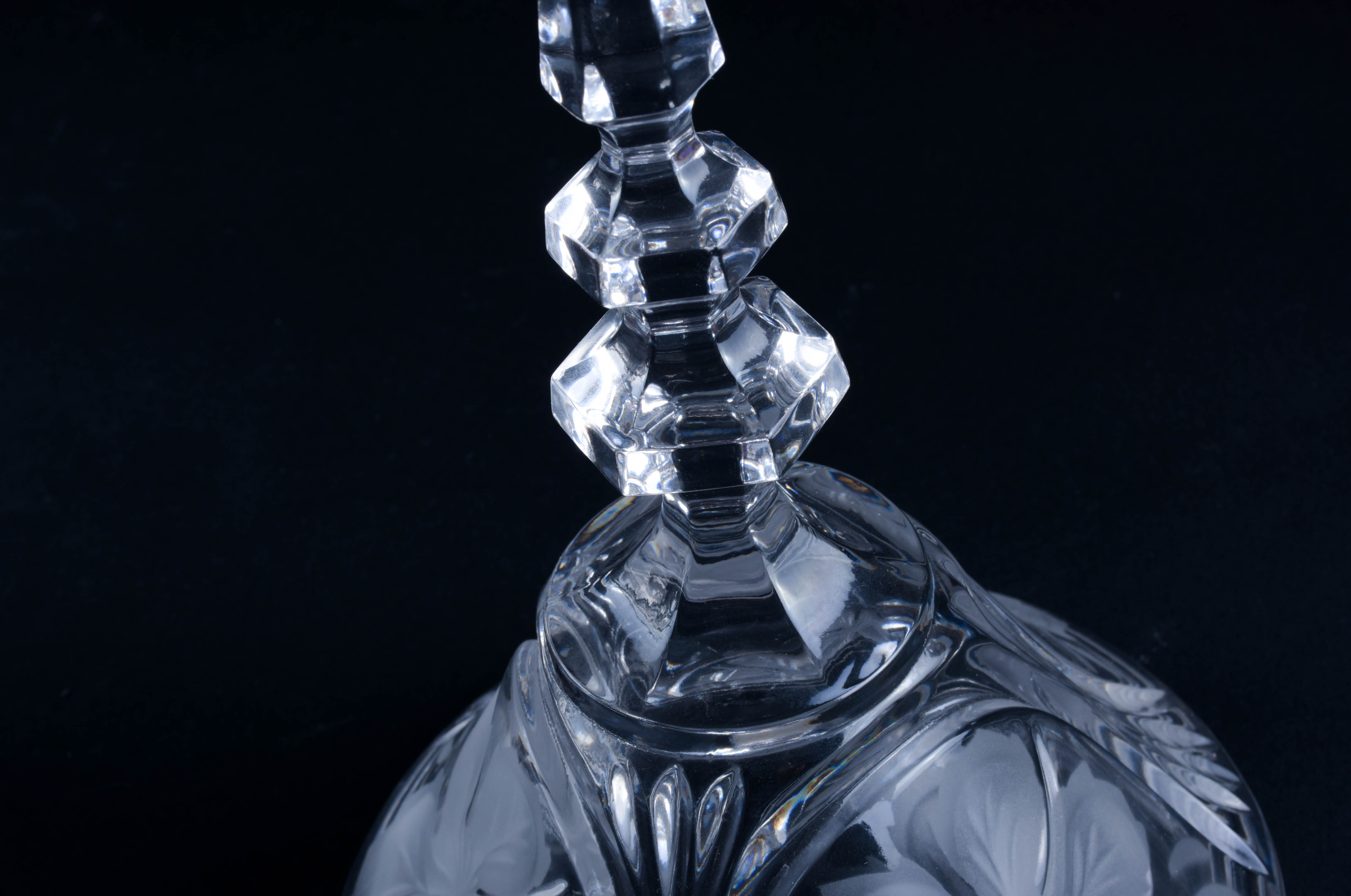 Crystal Lidded Candy Jar
