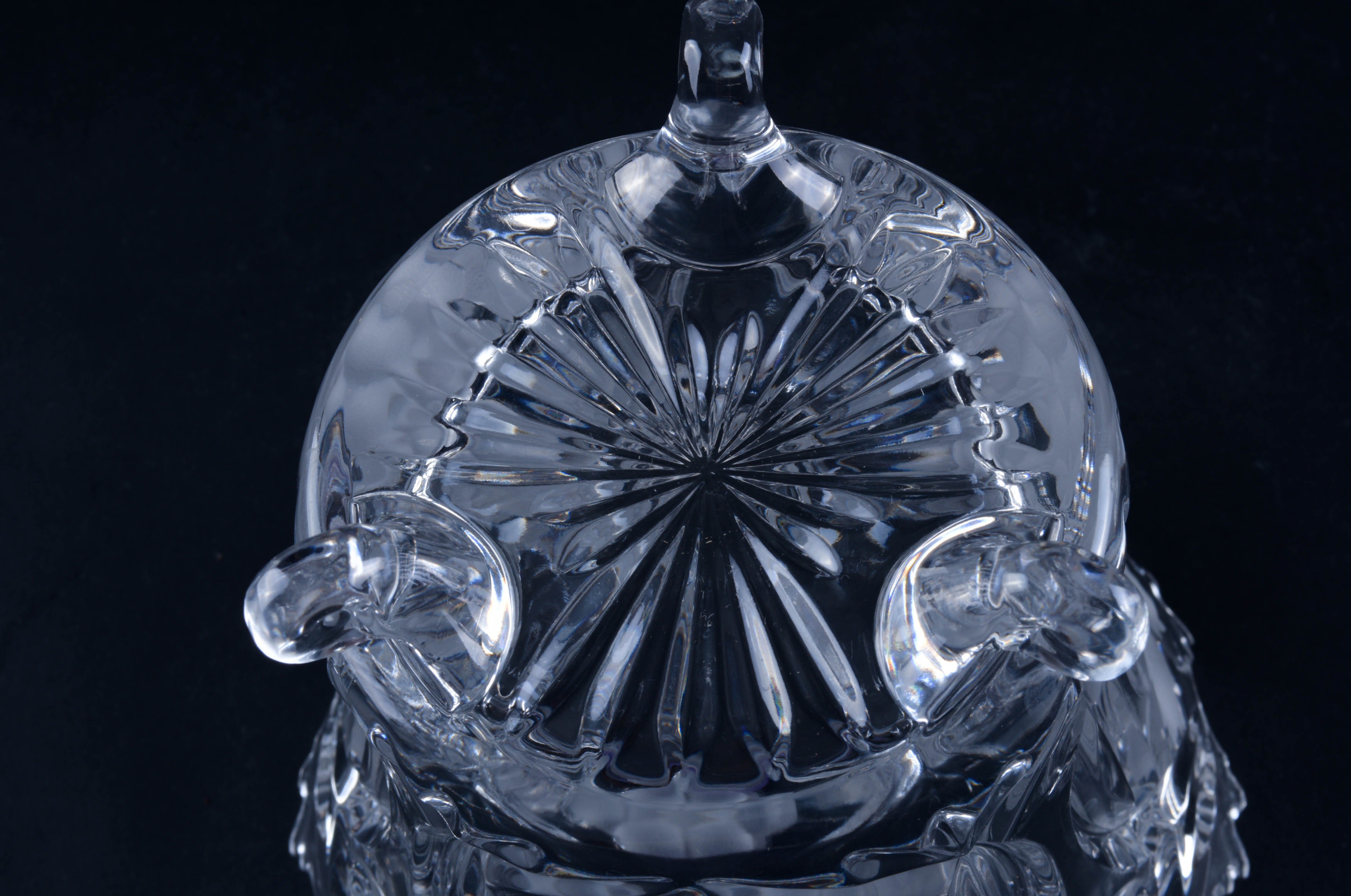 Crystal Lidded Candy Jar