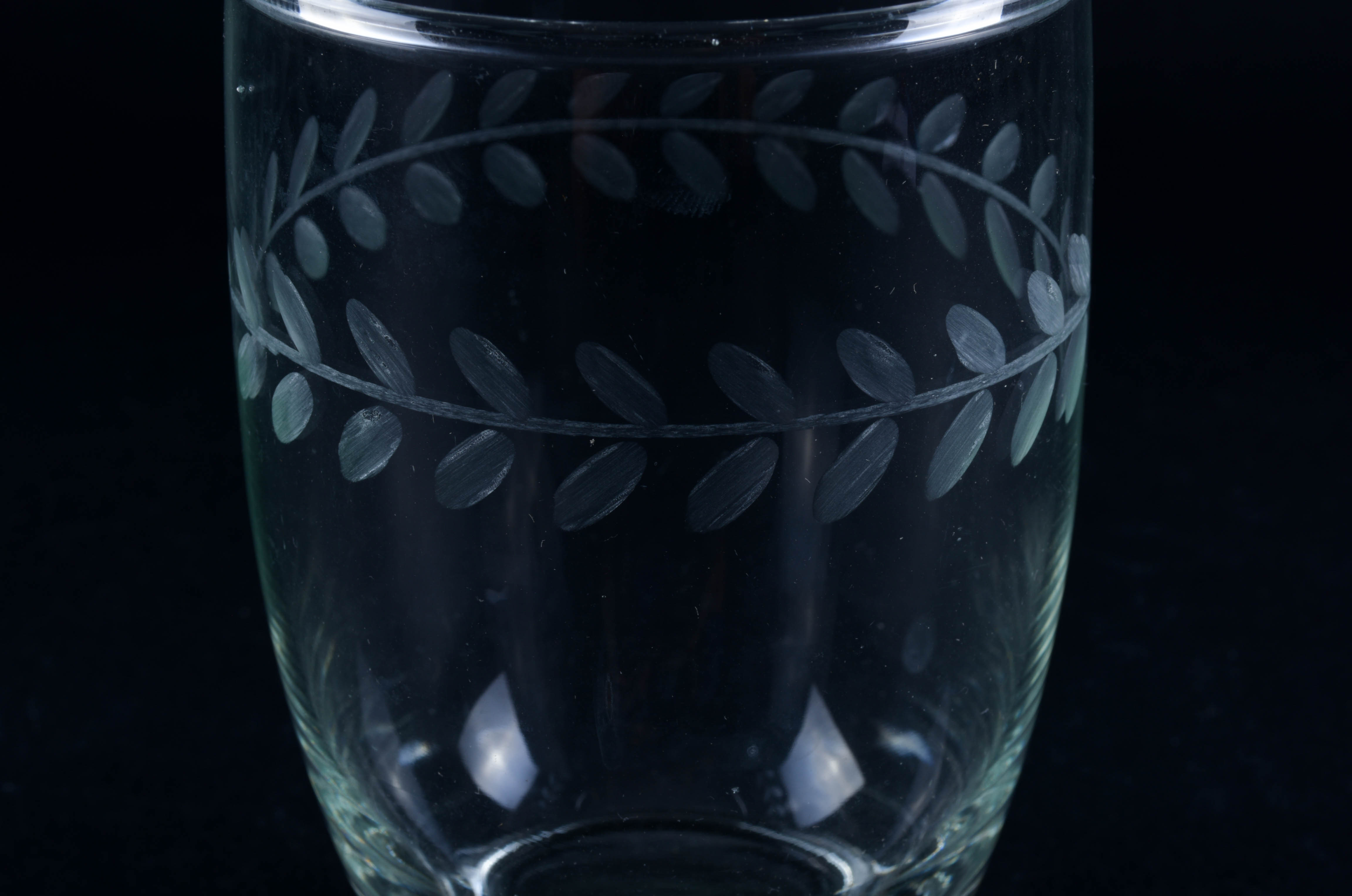 Cut Glass Rocks Glasses