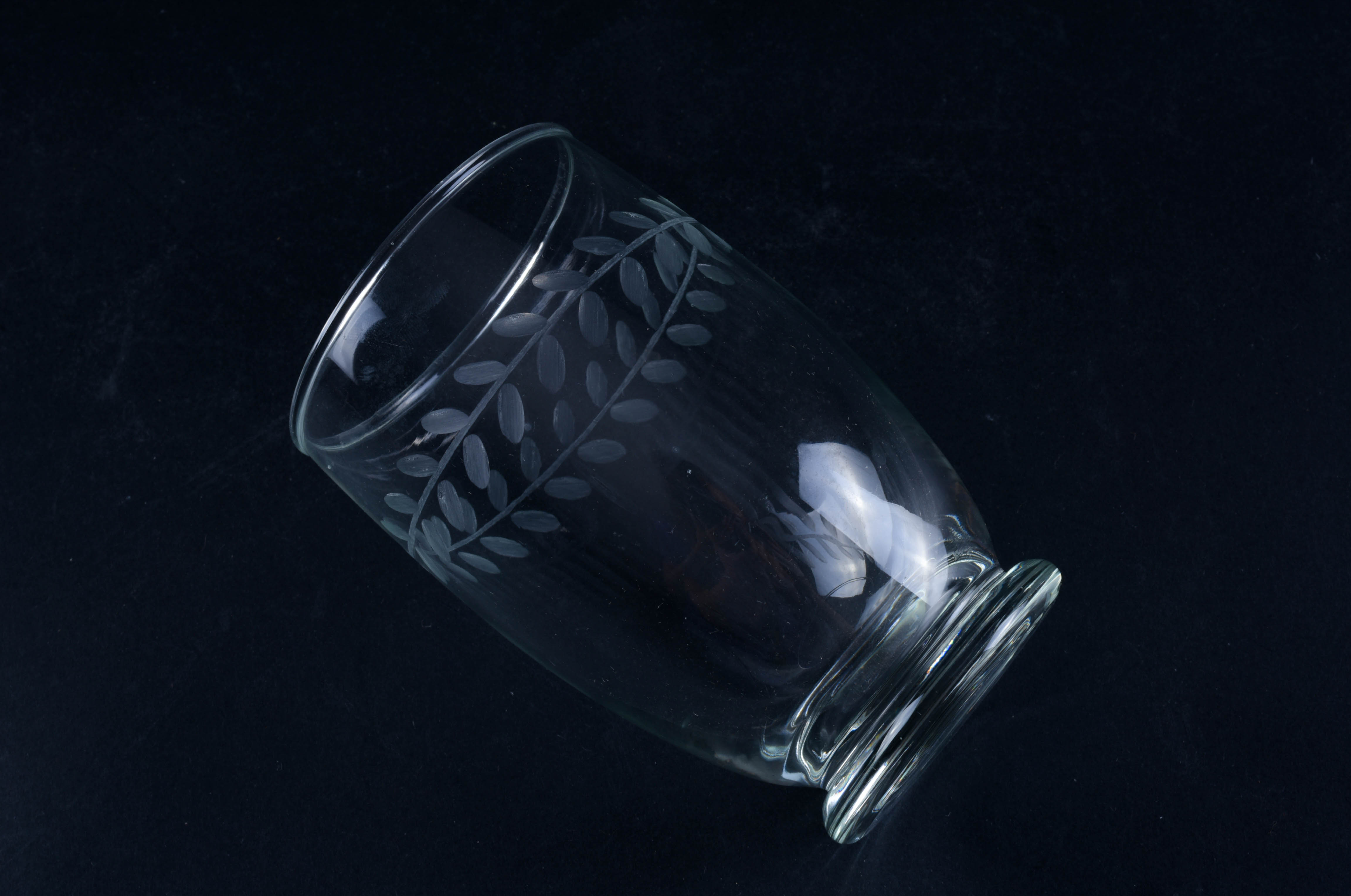 Cut Glass Rocks Glasses