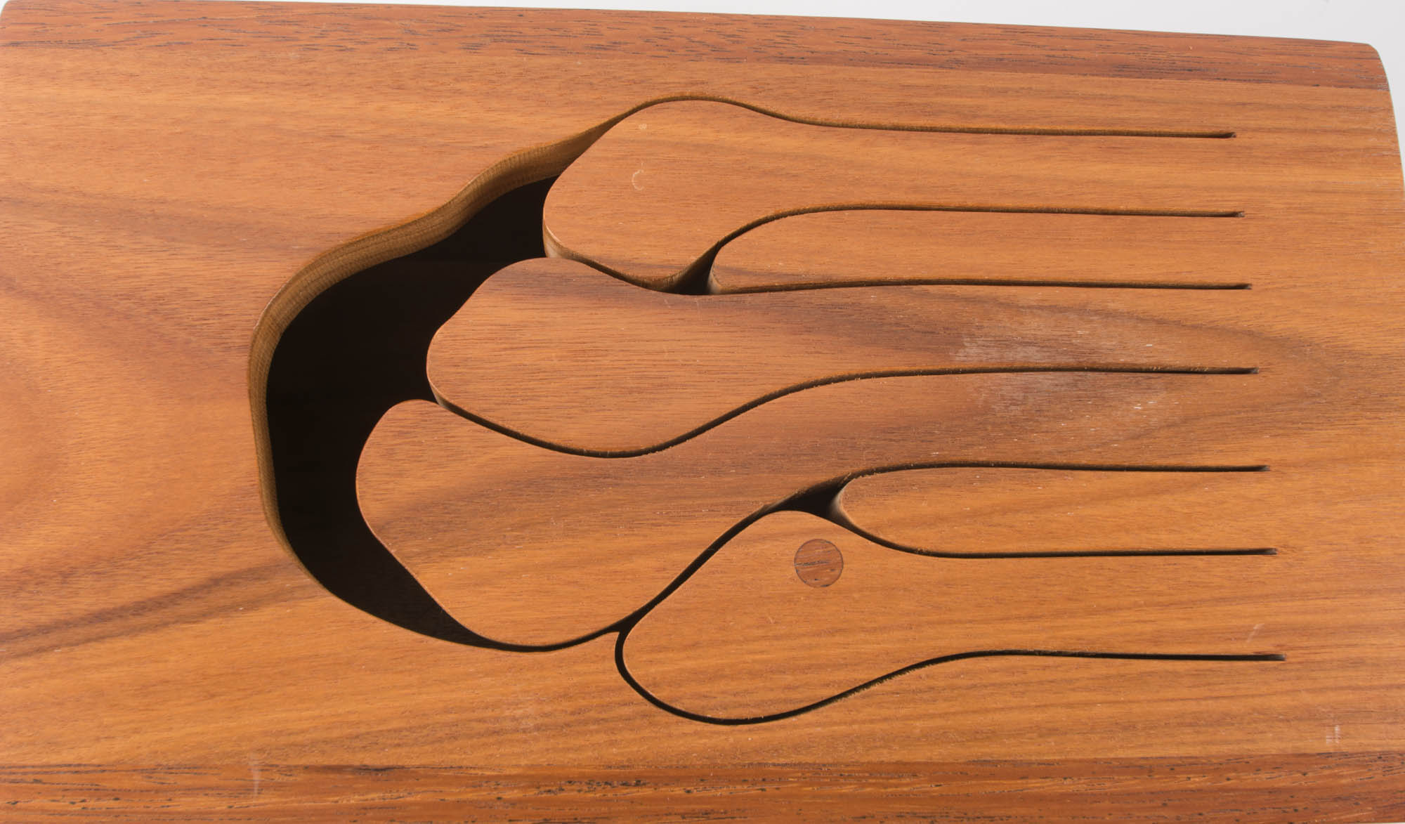 Handcrafted Teak Slit Drum