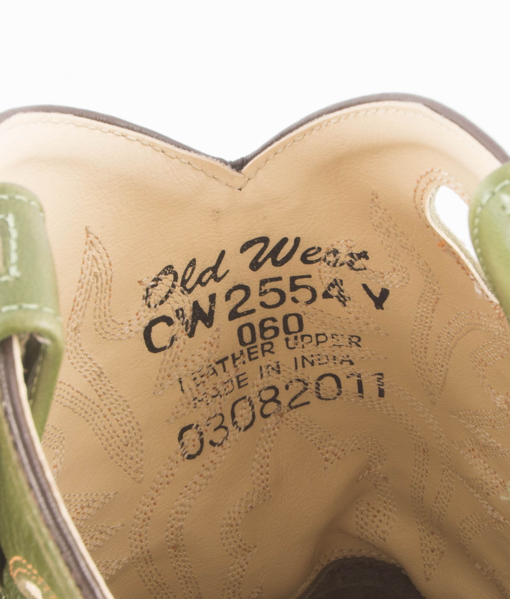 Old West Leather Cowboy Boots