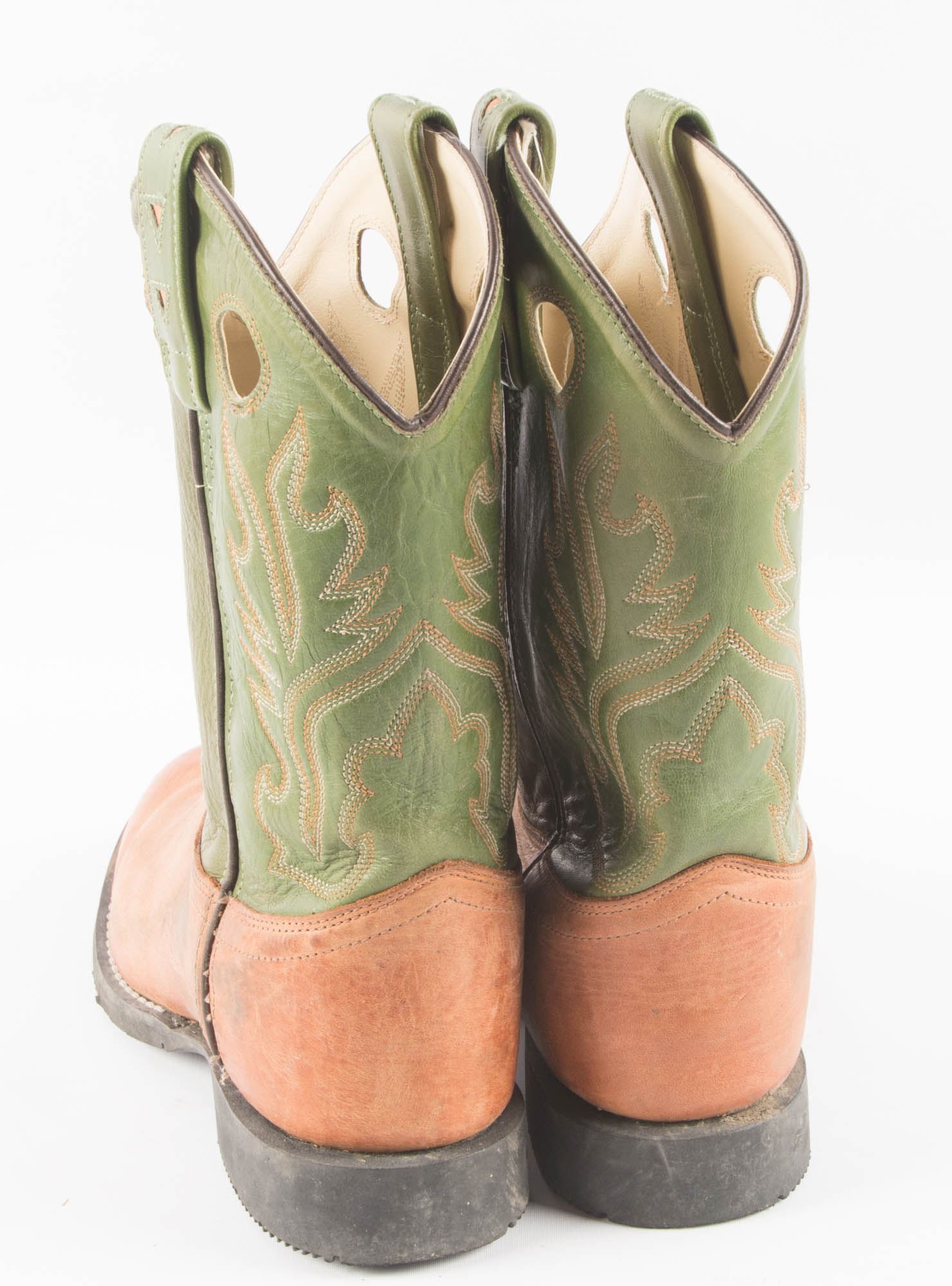 Old West Leather Cowboy Boots