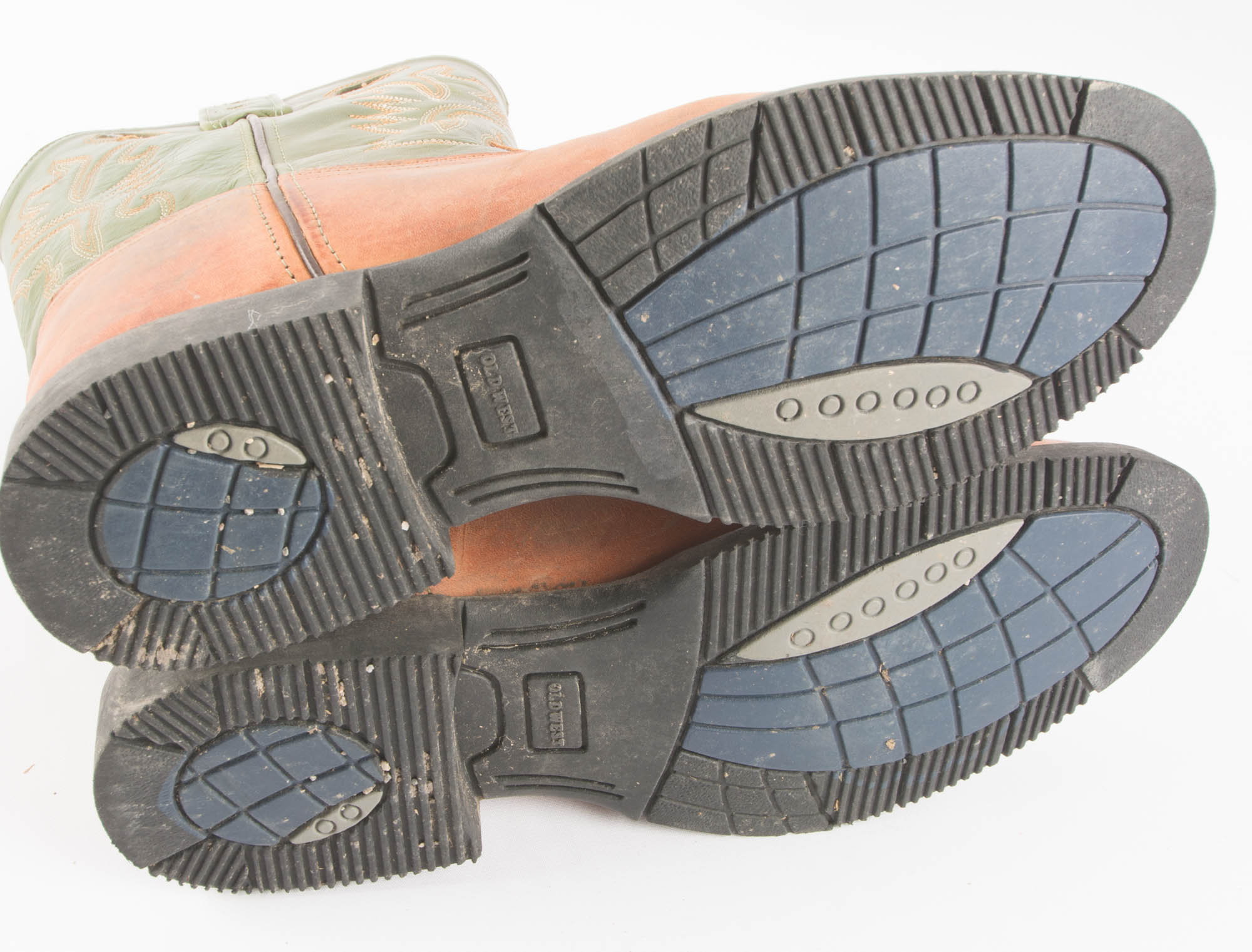 Old West Leather Cowboy Boots