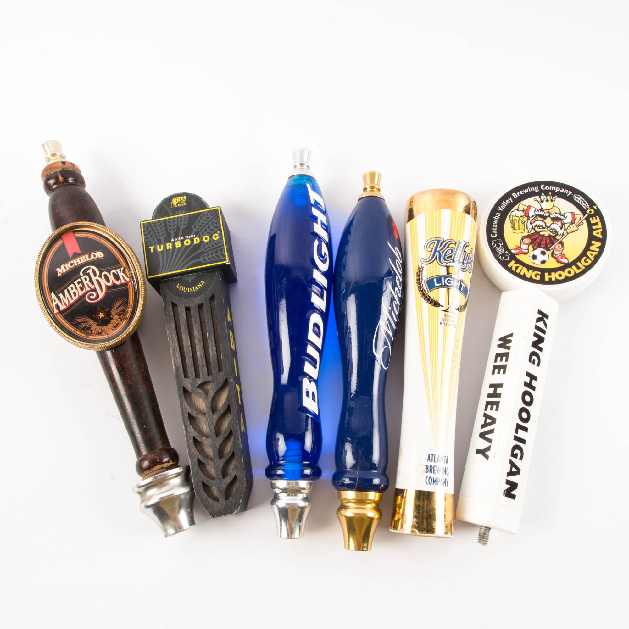 Collection of Beer Tap Handles