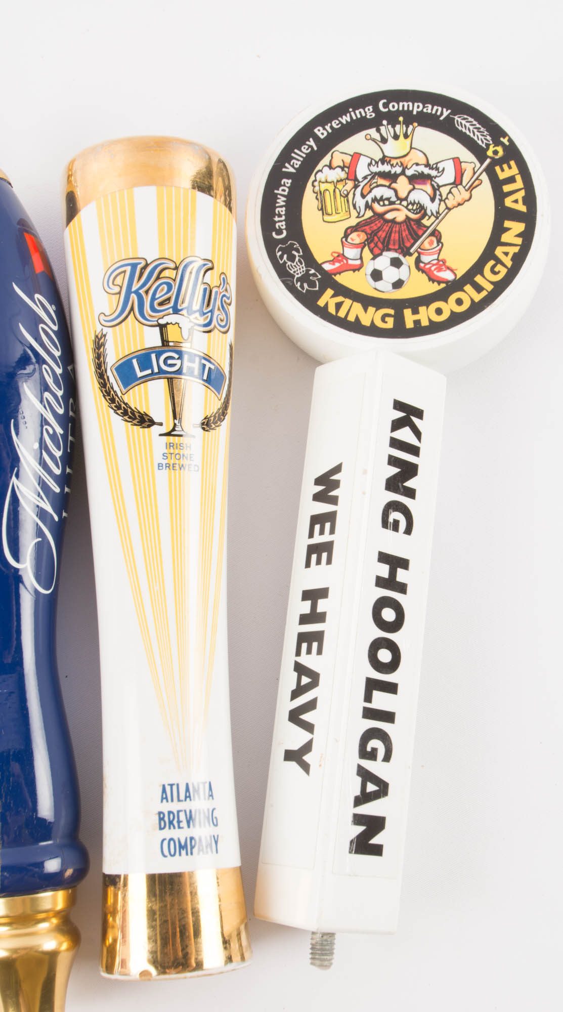 Collection of Beer Tap Handles