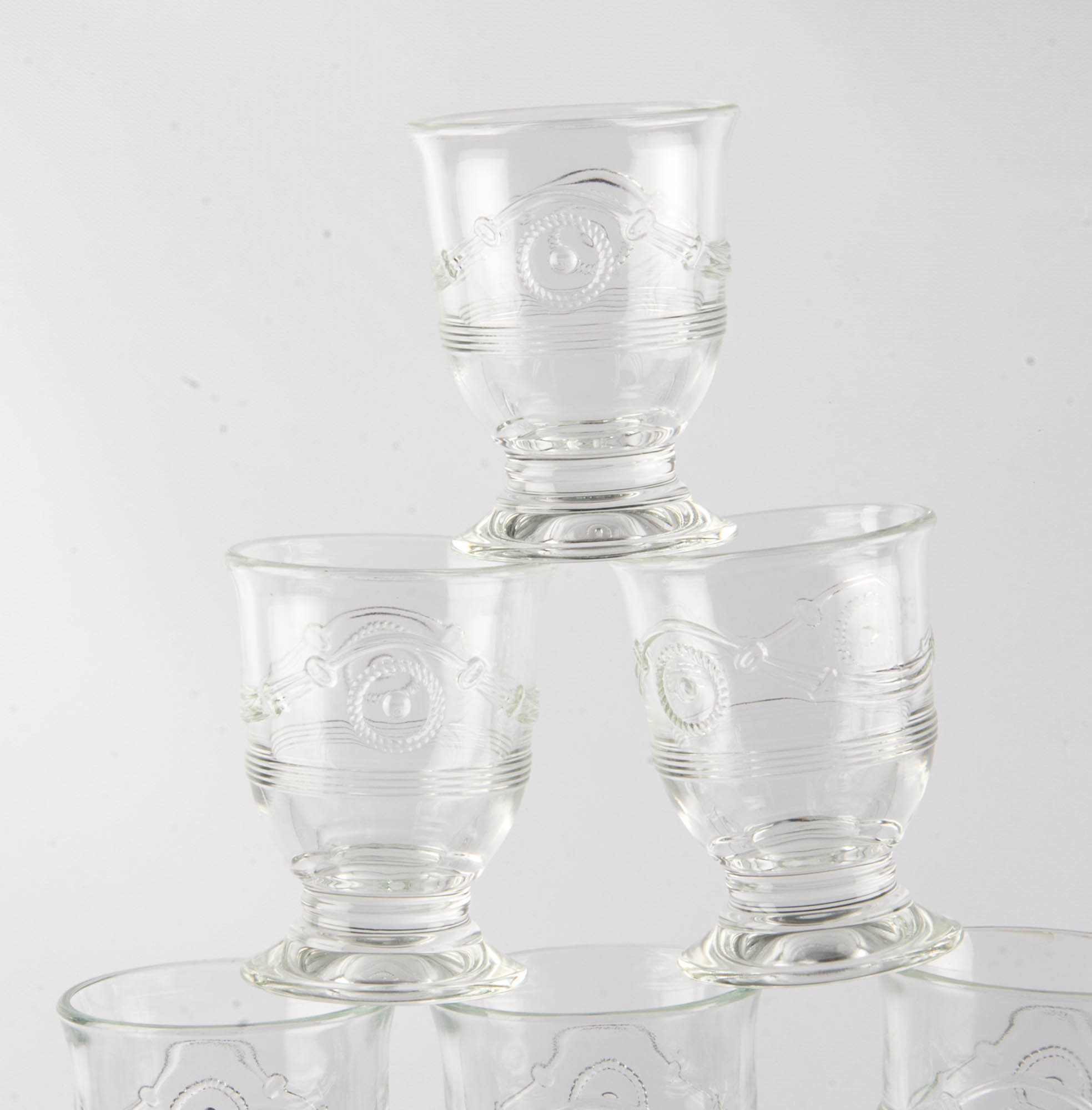 Clear Patterned Glasses