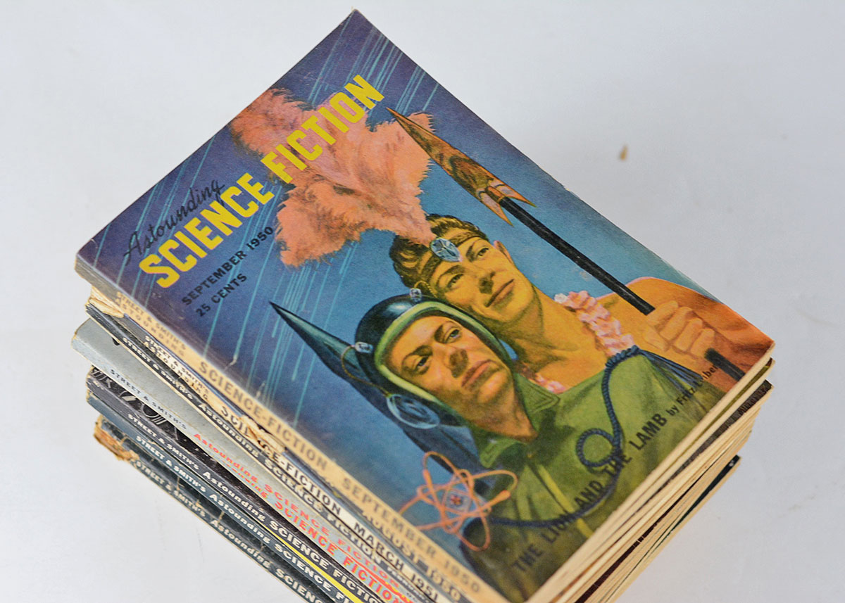 1950s Astounding Science Fiction Magazines