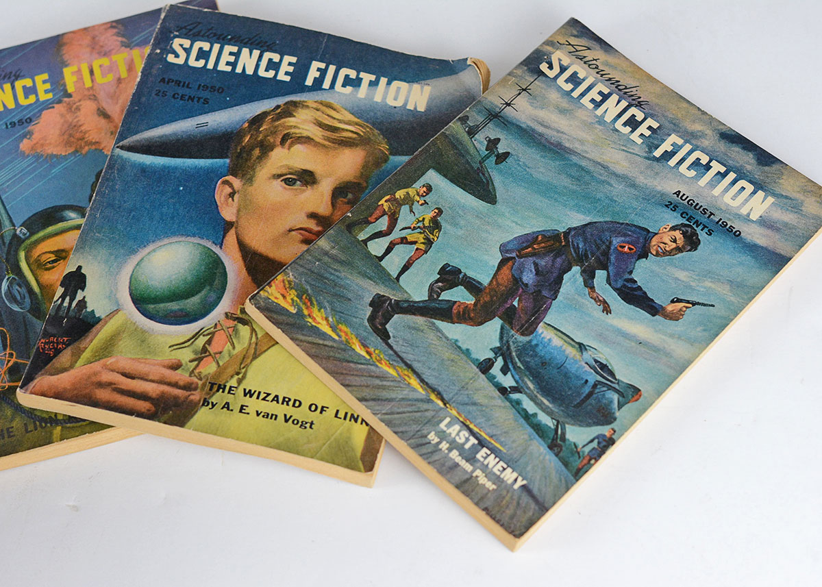 1950s Astounding Science Fiction Magazines