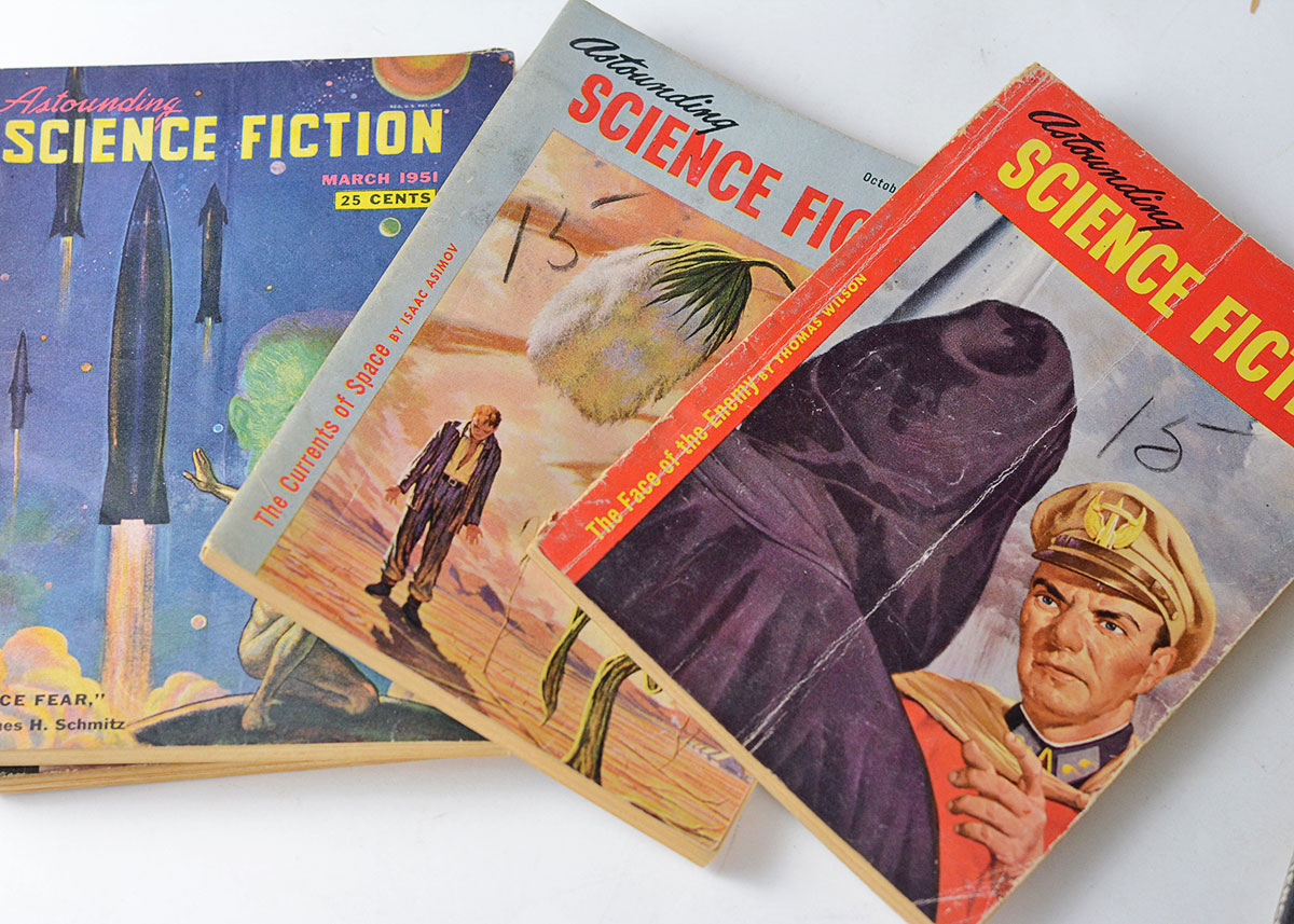1950s Astounding Science Fiction Magazines