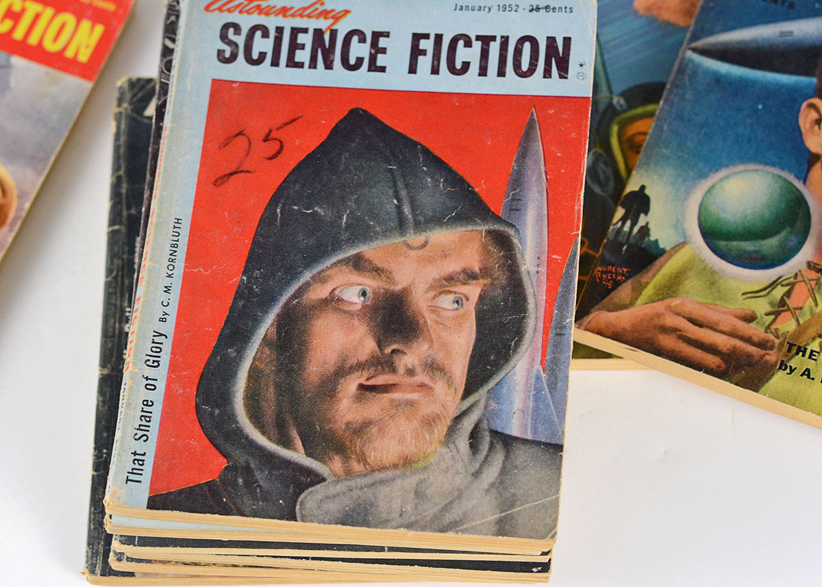 1950s Astounding Science Fiction Magazines