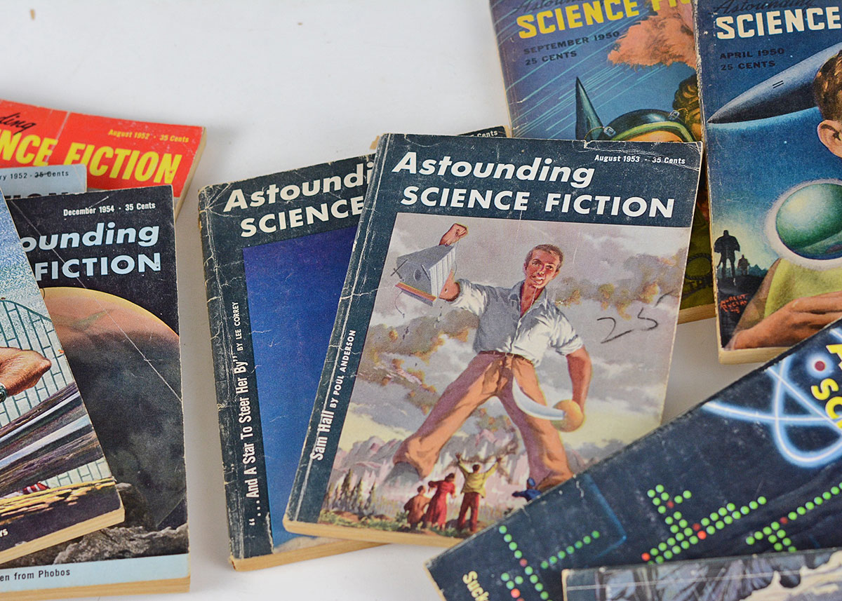 1950s Astounding Science Fiction Magazines