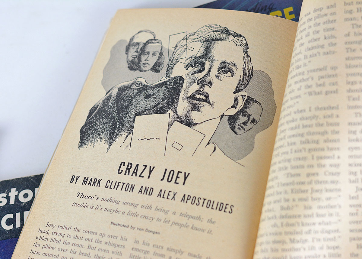 1950s Astounding Science Fiction Magazines