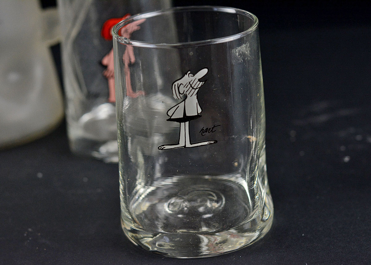 Johnny Hart's BC Comic Glass Drinkware