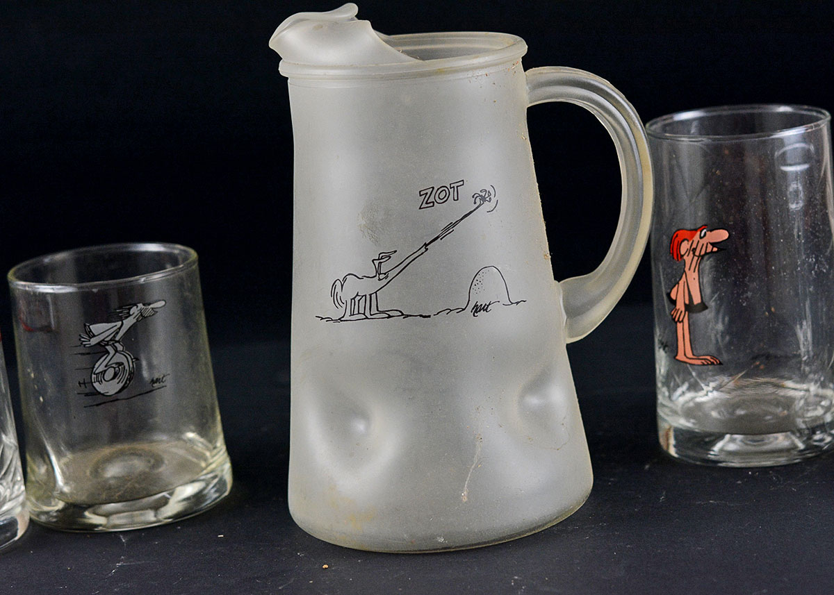 Johnny Hart's BC Comic Glass Drinkware