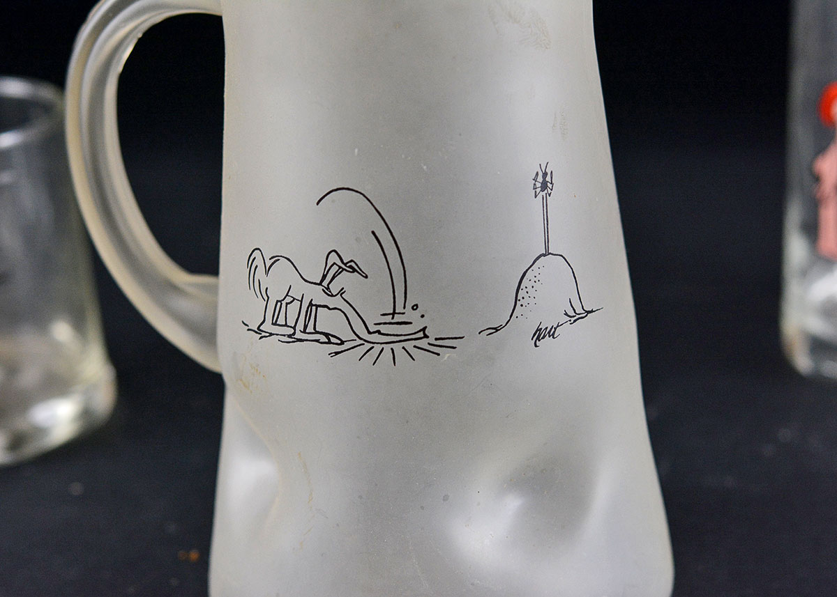 Johnny Hart's BC Comic Glass Drinkware