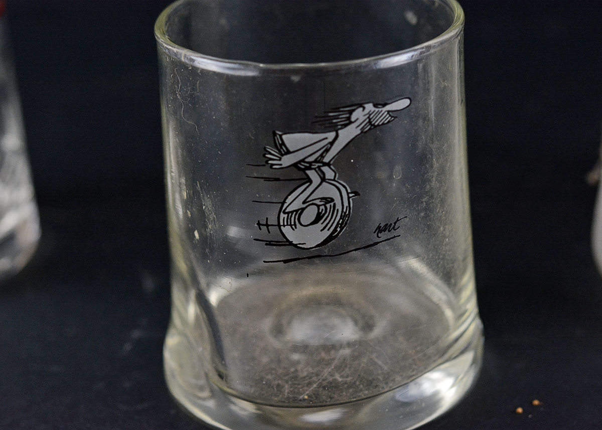 Johnny Hart's BC Comic Glass Drinkware