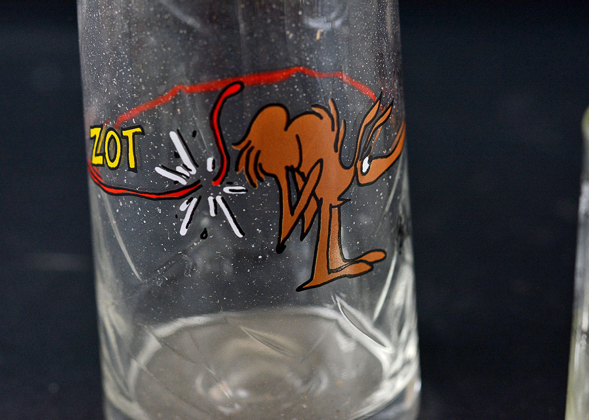 Johnny Hart's BC Comic Glass Drinkware