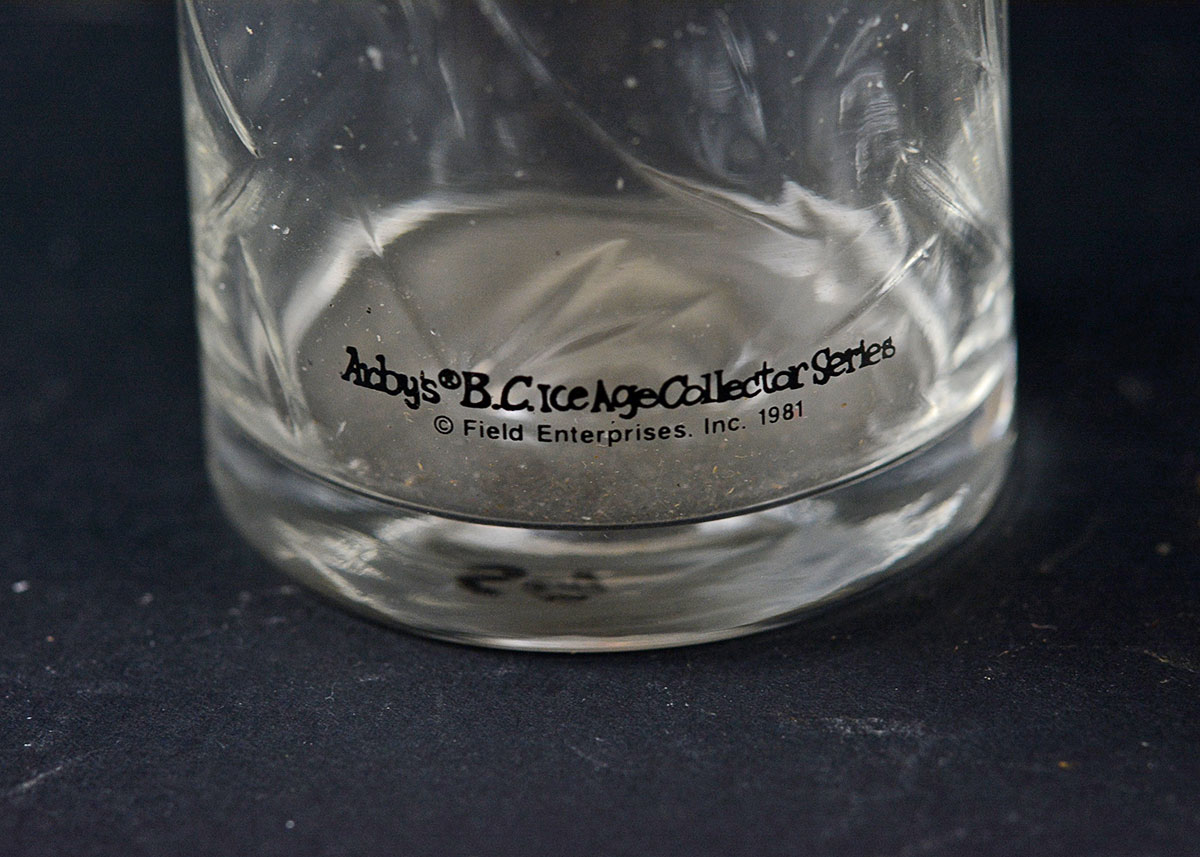 Johnny Hart's BC Comic Glass Drinkware