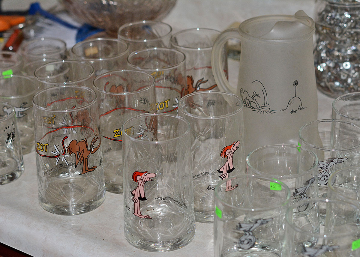 Johnny Hart's BC Comic Glass Drinkware