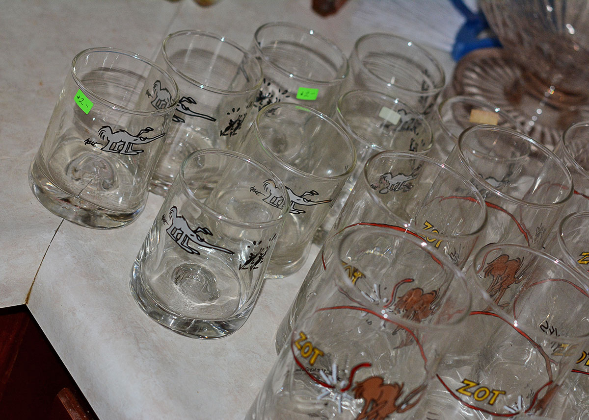 Johnny Hart's BC Comic Glass Drinkware