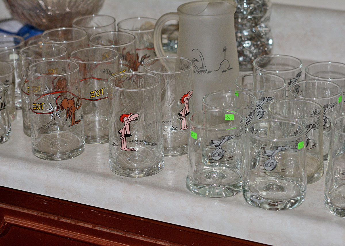 Johnny Hart's BC Comic Glass Drinkware